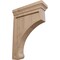 Ekena Millwork 2 1/2"W x 7"D x 10"H Large Gomez Wood Bracket, Mahogany BKTW02X07X10GOGM - alternate 1